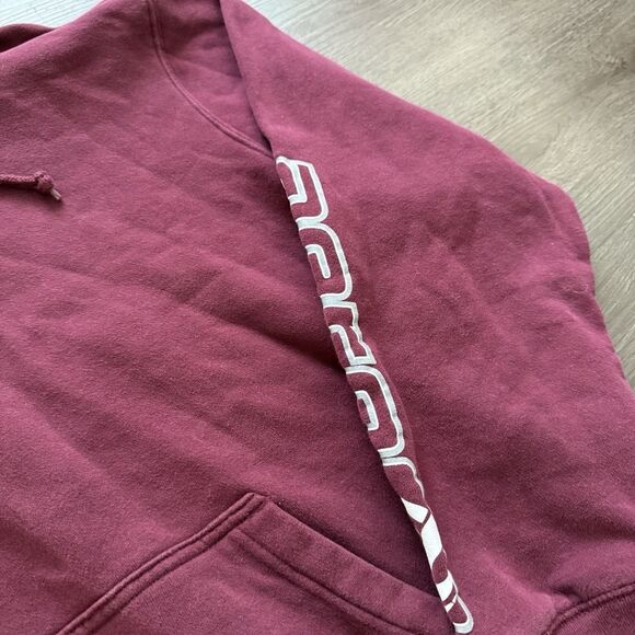 Vintage Aeropostale Men's Hoodie Sleeve Y2K 90s Skater Grunge Size XL - Picture 4 of 7